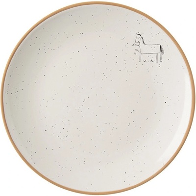 Keramický talíř dezertní STATEK 19,5 cm - kůň