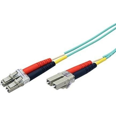 Metz Connect 151J1JOJO60E optický patch, LC-LC 50/125 (multi mode), 2mm, duplex, OM3, LSOH, 6m
