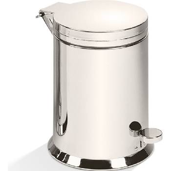 DECOR WALTHER Кошче за отпадъци в баня Classic Soft Close 28, 5 см никел (0614830)