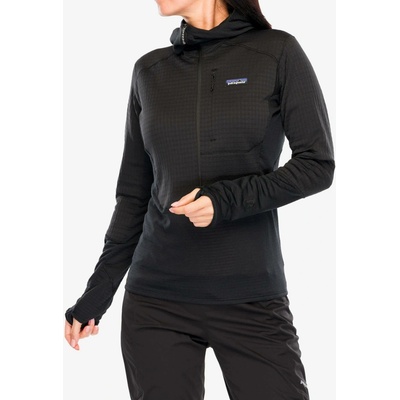 Patagonia R1 Air Full-Zip Hoody Women Black černá