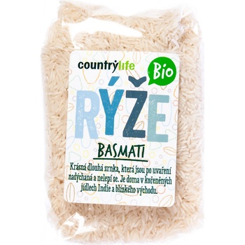 Country Life Rýže basmati bílá 0,5 kg