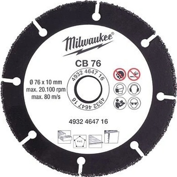 Milwaukee carbidový kotouč 76 mm 4932464716