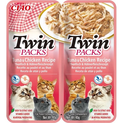 Twin Packs Tuna & Chicken in Broth 80 g