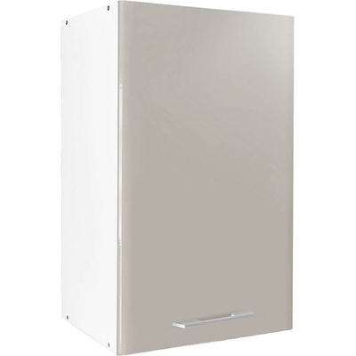 Matis Кухненски шкаф горен с една врата in mdf v45 кашмир гланц