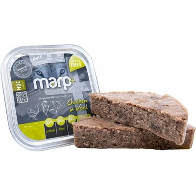 Marp Natural Plus s kuracietem a telecím 150 g
