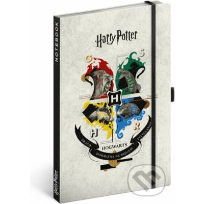 NOTIQUE Notes Harry Potter linajkovaný