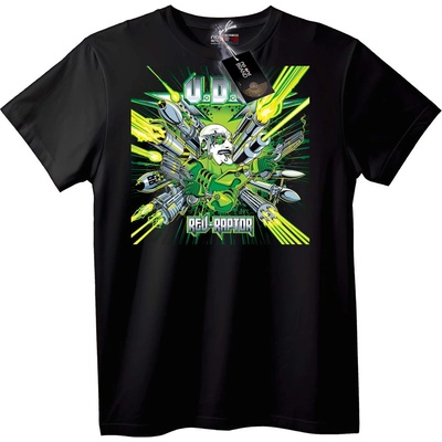 NOONEBRAND DIRKSCHNEIDER Тениска Rex Raptor Gunner - 3XL, White