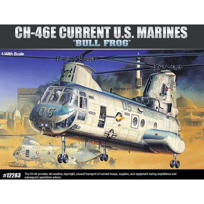 Academy Хеликоптер Ch-46E Current U. S. Marines " Bull frog&quot (12283)