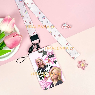 Šňůrka na krk 23472 s cedulkou na ID karty Barbie