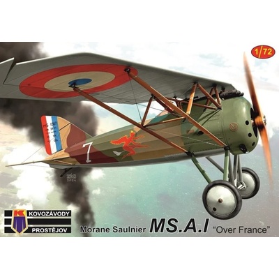Kovozávody Prostějov Morane Saulnier MS.A.I 'Over France' 3x camo 1:72