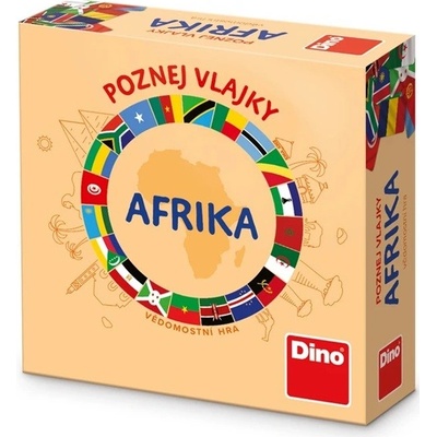 Dino Cestovní hra Poznej vlajky - Afrika – Zboží Dáma