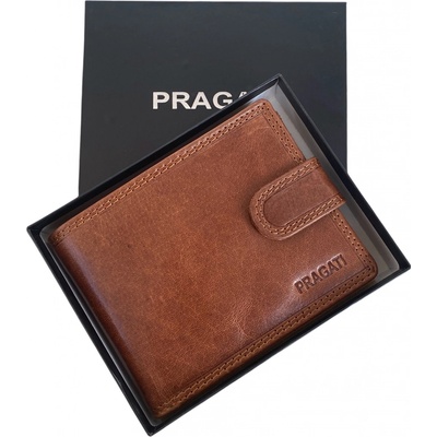 Pragati Fashion světle hnědá jvt 305-l pánská kožená