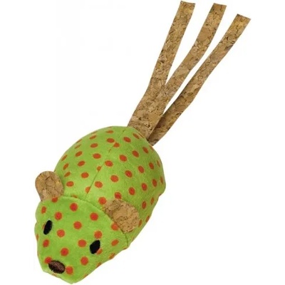 Nobby Играчка за котка Плюшена мишка зелена, привличаща билка - 20 см, nobby Германия 80264