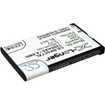 Cameron Sino Батерия за Nokia 5220 / 5630 / 6303 / 6700 / C5 и други, 1200 mAh, Li-Ion (CS-NK5CTXL)