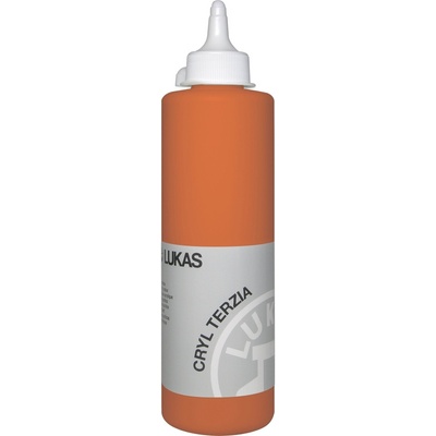 LUKAS Cryl Terzia Plastic Bottle АКРИЛНА боя Cadmium Orange Hue 500 ml 1 бр (748290500)