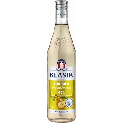 St. Nicolaus Kopaničiarska Hruška 40% 0,5 l (čistá fľaša)