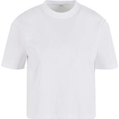 Build Your Brand Dámske oversize tričko BY369 White