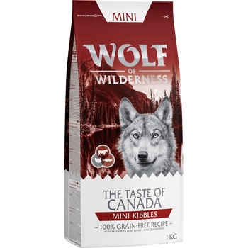 Wolf of Wilderness 1кг говеждо, треска, пуешко The Taste Of Canada Wolf of Wilderness MINI крокети