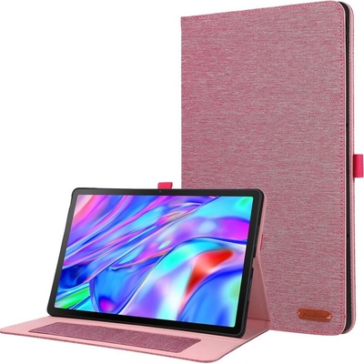 Vsetkonamobil 128635 FABRIC Zaklápací obal pre Lenovo Idea Tab Plus ružový