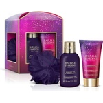 Baylis&Harding Baylis & harding midnight fig&pom Комплект Измивен гел за тяло, 100 мл + Лосион за тяло, 50 + Гъба за баня (3493) Лосион за тяло