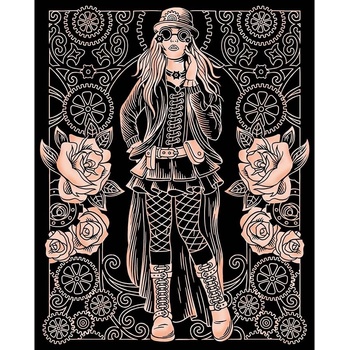 Image 1 of KSG Crafts - Комплект за гравиране - Пътуване във времето