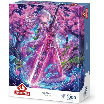 ART PUZZLE Ružový meč 1000 dielov