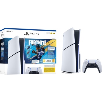 Sony PlayStation 5 (PS5) Slim + Fortnite Flowering Chaos Bundle