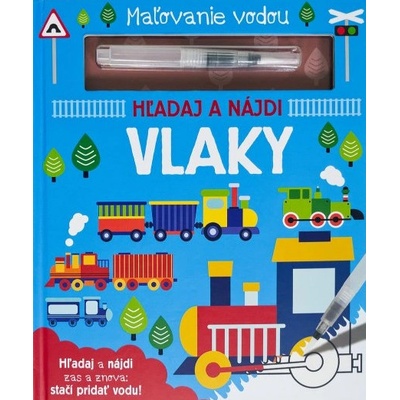 Maľovanie vodou Vlaky - Svojtka&Co.
