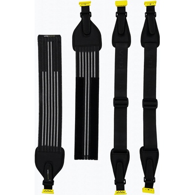 Pancierové popruhy na bicykel POC System Back Carrying Straps uranium čierna