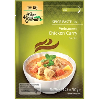 Asian Home Gourmet Vietnamská kuracia kari koreninová pasta Gà Càri 50 g