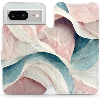Mobiwear Google Pixel 8 VP33S Růžový a zelenkavý mramor