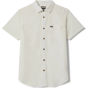 Brixton Мъжка риза с копчета Brixton Charter Print S/S Woven Shirt - Off White Geo - размер M (033-3011-0412)
