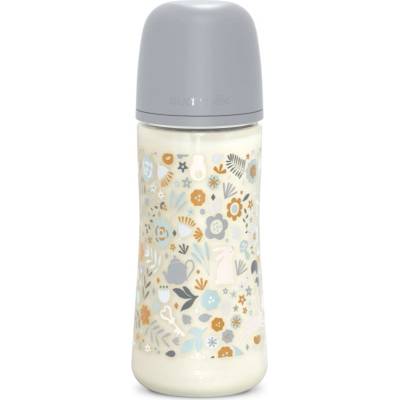 Suavinex Wonderland kojenecká láhev fyziologický průtok Liberty krémová 360 ml