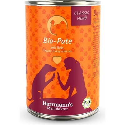 Herrmanns BIO Morčacie mäso s ryžou 400 g