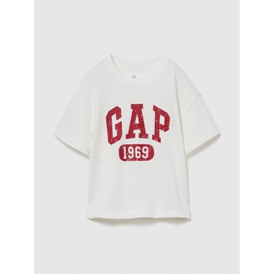 GAP Baby tričko s logom Biela