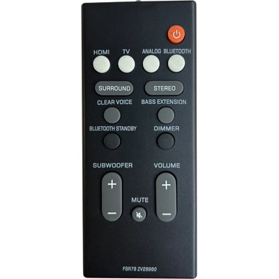 съвместим Yamaha fsr78, zv28960 - заместител дистанционно управление (fsr78, zv28960)