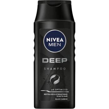 Nivea deep šampón pre mužov obohatený o čierne uhlie 0,25 L