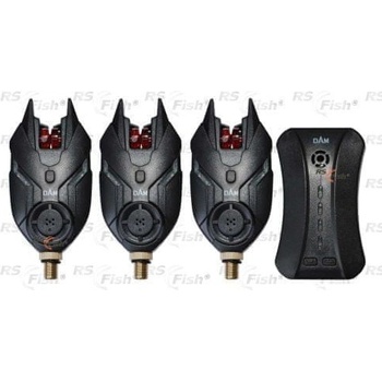 DAM Sada Signalizátorů TF Bite Alarm Set 3+1 Red,Blue,Green