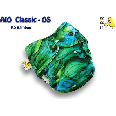 Kokosi AIO Mini One size Ko-Bamboo Mořské řasy