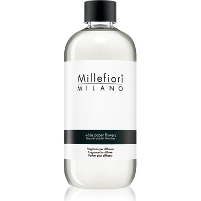 Millefiori Milano White Paper Flowers aroma náplň pro difuzér 500 ml