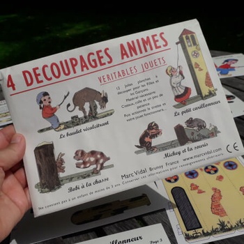 Automata pohyblivé modely vystřihovánka