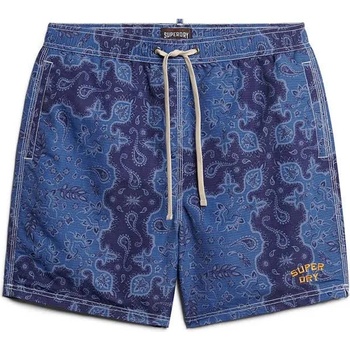 Superdry Бански гащета Superdry Vintage Ripstop 17´´ swimming shorts - Blue (Bandanna Navy)