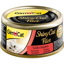 ShinyCat filet tuniak s lososem 70 g