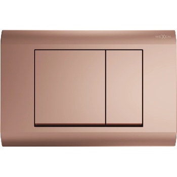 Mexen Fenix 01 бутон за измиване, розово злато - 600105 (600105)