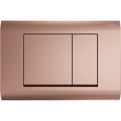 Mexen Fenix 01 бутон за измиване, розово злато - 600105 (600105)