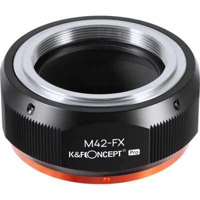 K&F Concept M42 to Fuji X Lens Mount Adapter for M42 Screw Mount Lens to Fujifilm Fuji X-Series