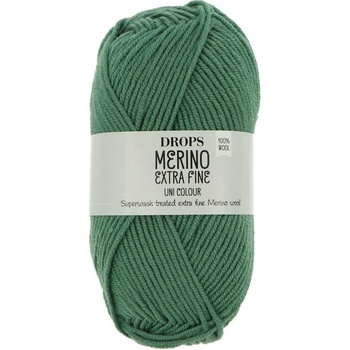 Drops Merino Extra Fine Uni Colour 31 zelená