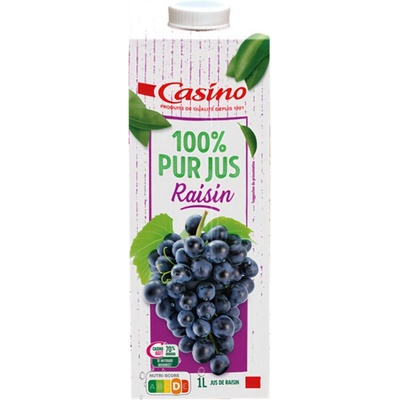Casino 100% Hroznový džus 1 l