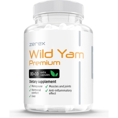 Zerex Wild Yam Premium 90 mäkkých kapsúl
