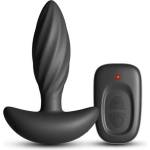 NS Novelties Вибро анален Butt Plug - анален вибратор с дистанционно "RENEGADE FLASH" 10 см